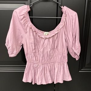 NWT Love Story Peplum Top